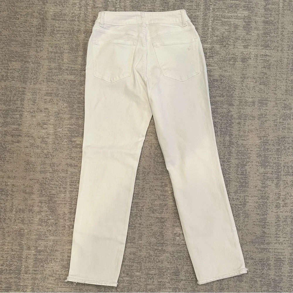 DL1961 white crop Jean - Picture 3 of 8